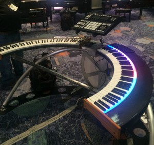 PianoArc debuts the new Dual Wing at NAMM 2016